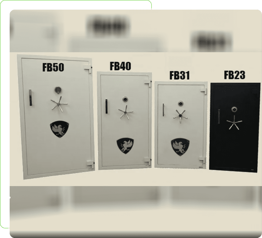 Four Lamborghini key fob boxes in different colors and models.